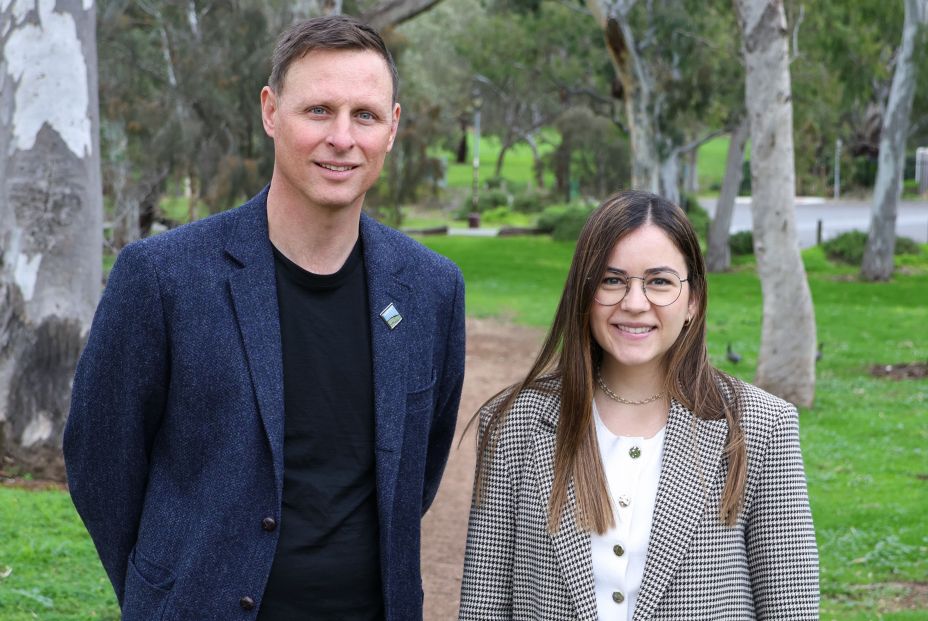 Prof Danny Eckert and Dr Lucia Pinilla Flinders University FHMRI Sleep Health Prof Danny Eckert and Dr Lucia Pinilla Flinders University FHMRI Sleep Health