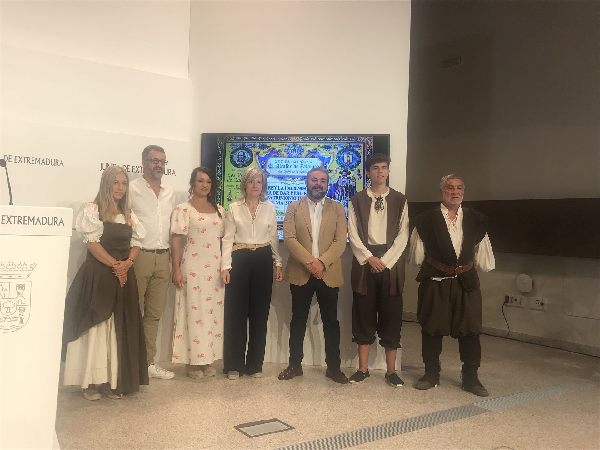 Zalamea moviliza a 700 vecinos para representar 'El alcalde de Zalamea'