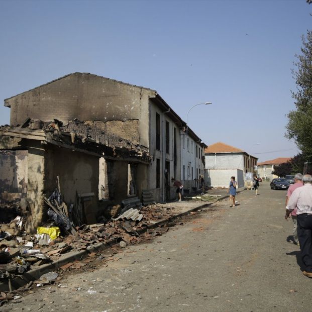 EuropaPress 6901374 inmuebles calcinados incendio forestal 14 agosto 2025 villamontan valduerna