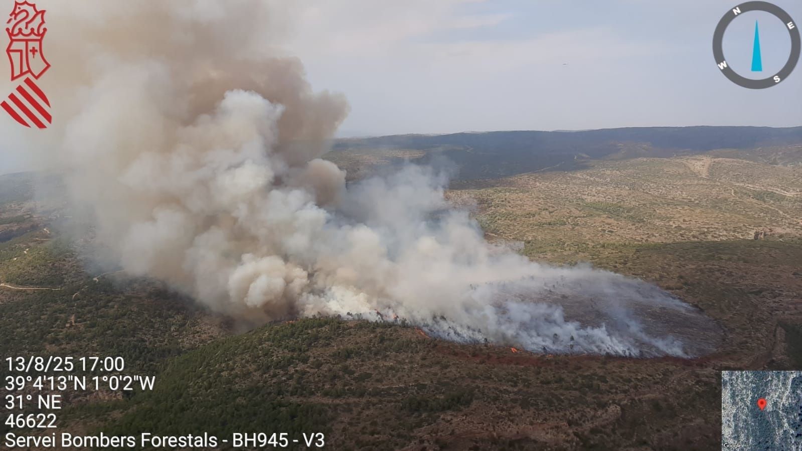 EuropaPress 6900673 incendio teresa cofrentes