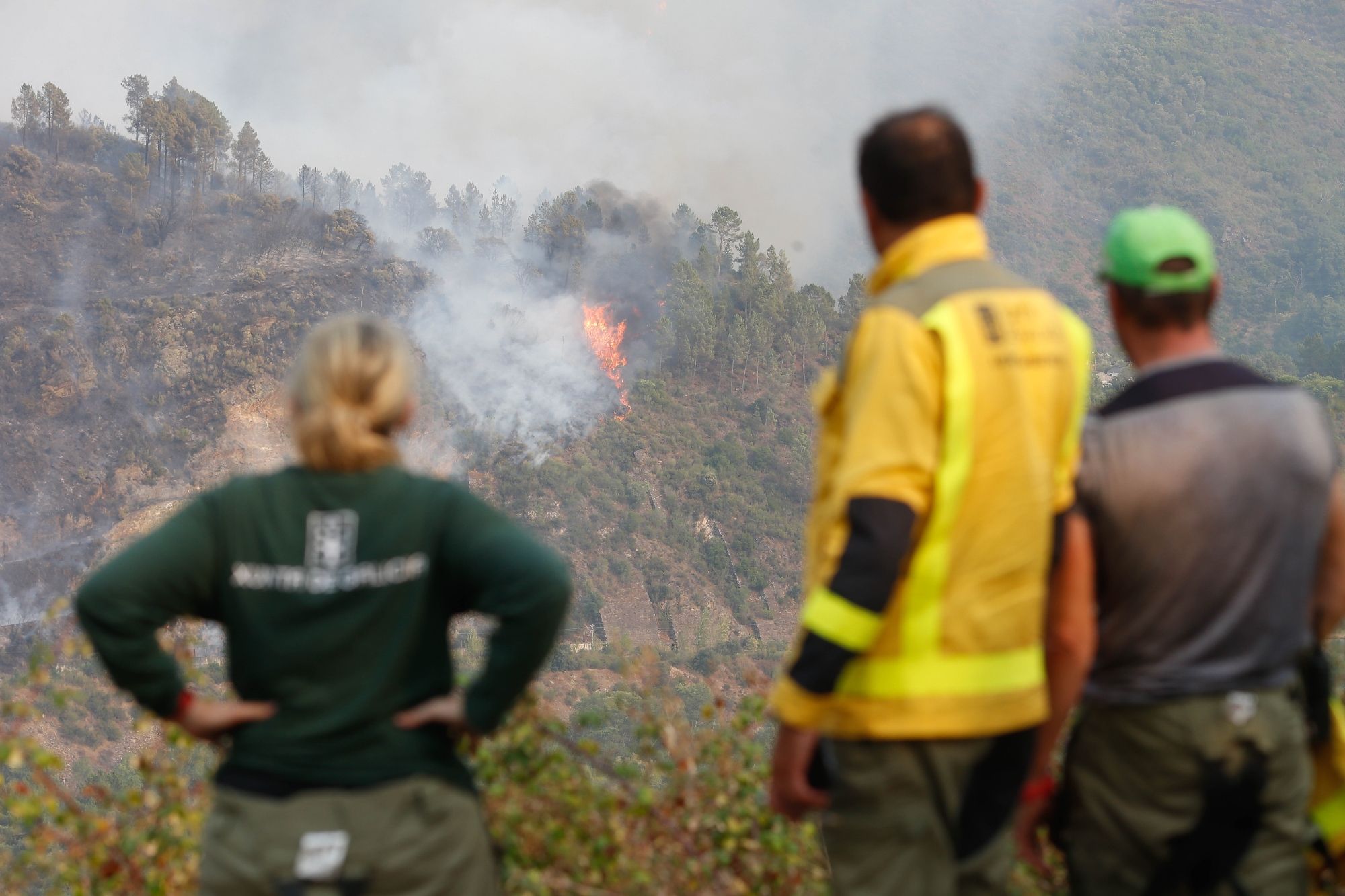 Los incendios en Galicia 2025 (Carlos Castro / Europa Press)