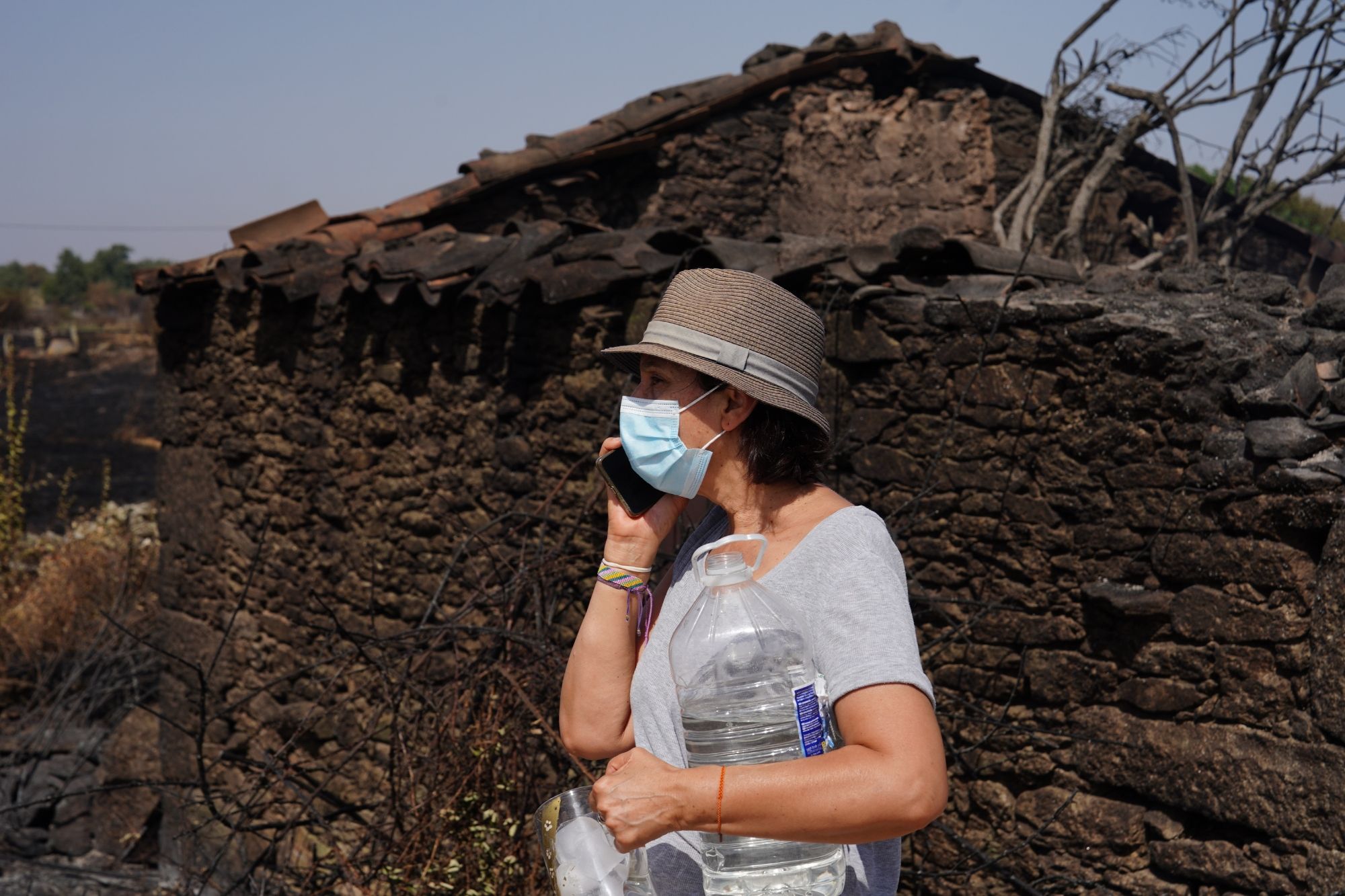 Alertan de que el humo de los incendios puede aumentar la mortalidad por causas respiratorias (Manuel Ángel Laya / Europa Press)