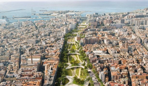 Málaga apuesta por un gran corredor verde en el cauce del río Guadalmedina
