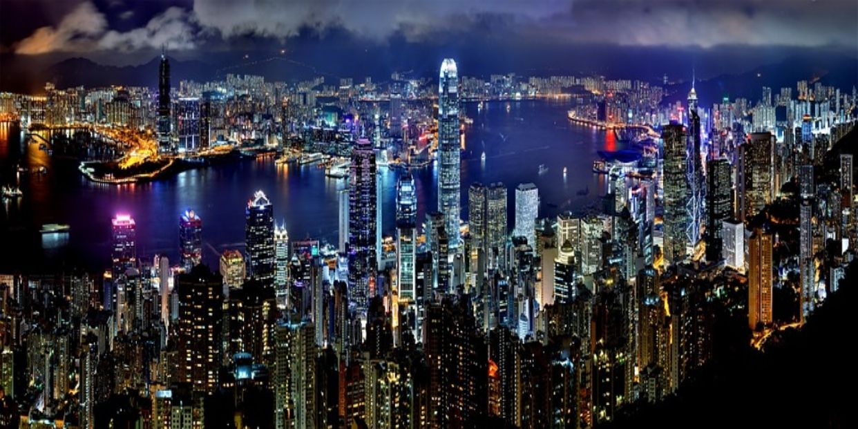 Vista de Hong Kong (bigstock)
