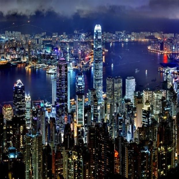 Vista de Hong Kong (bigstock)