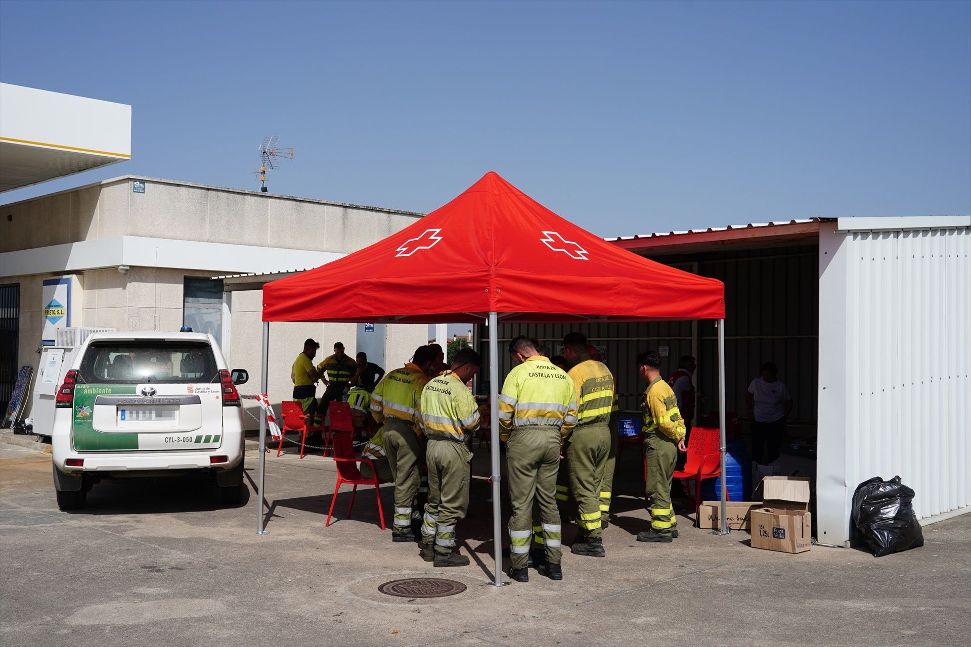 Así fueron las evacuaciones de mayores por los incendios: "No había apenas tiempo"