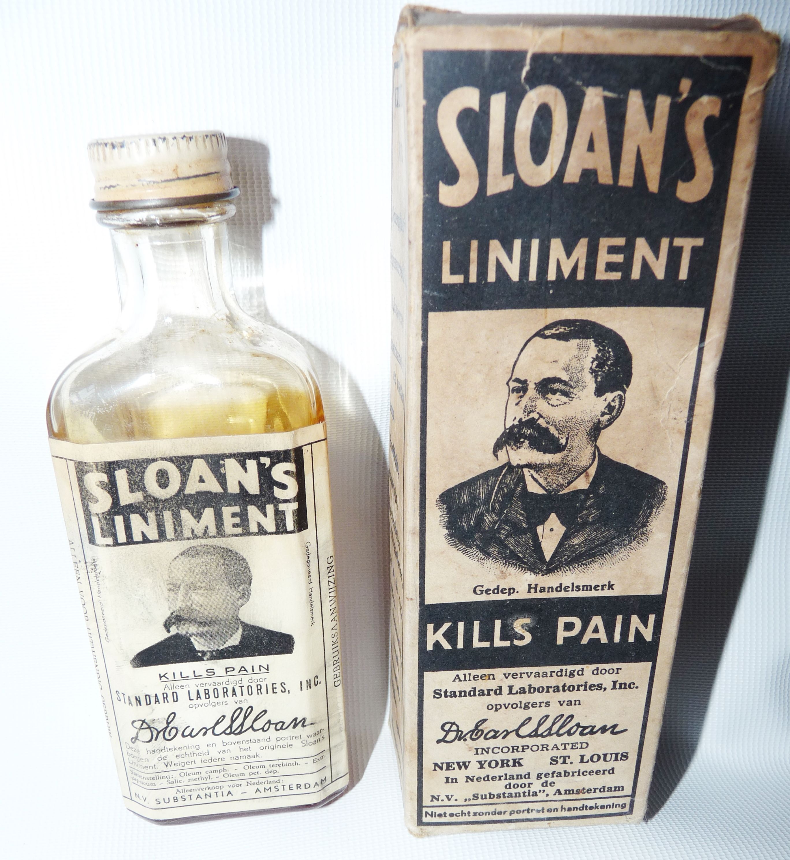 Medicamentos “históricos”: linimento Sloam 