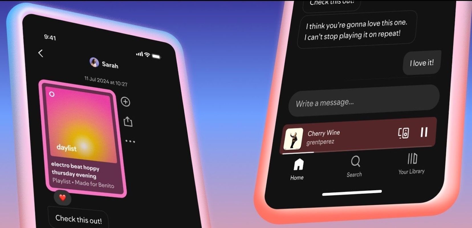 Nueva función de Spotify: se podrá chatear y compartir contenido sin salir de la app