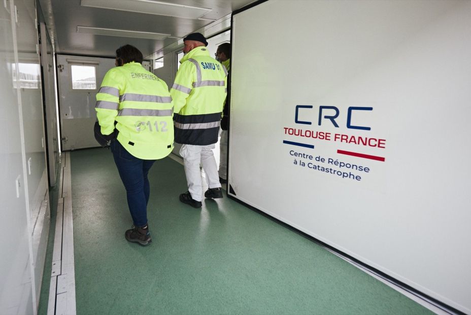EuropaPress 3516224 profesionales sanitarios 112 sos navarra samu 31 dentro hospital movil EuropaPress 3516224 profesionales sanitarios 112 sos navarra samu 31 dentro hospital movil