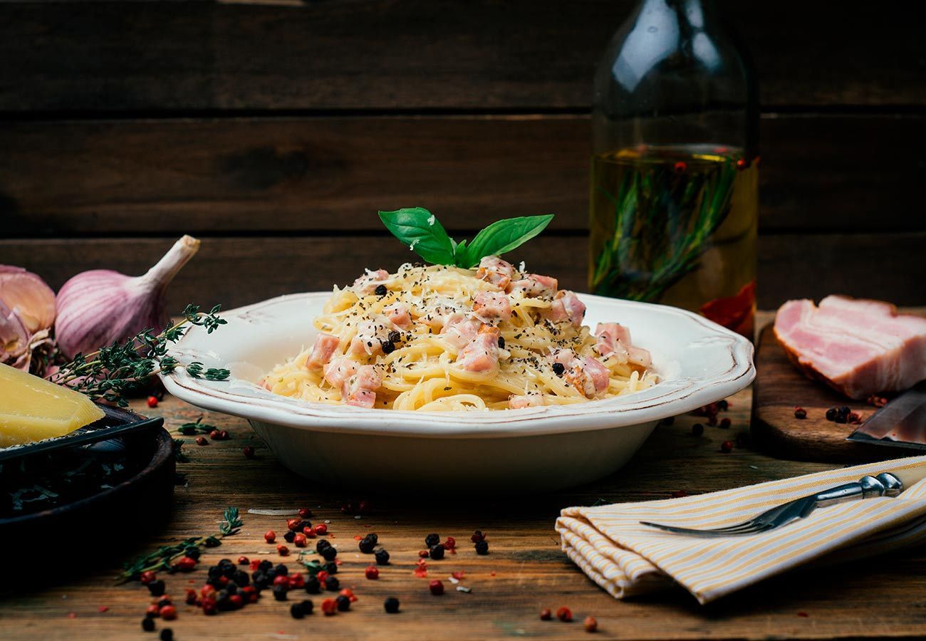 Un chef italiano comparte su particular versión de pasta carbonara 'a la española' Un chef italiano comparte su particular versión de pasta carbonara 'a la española'