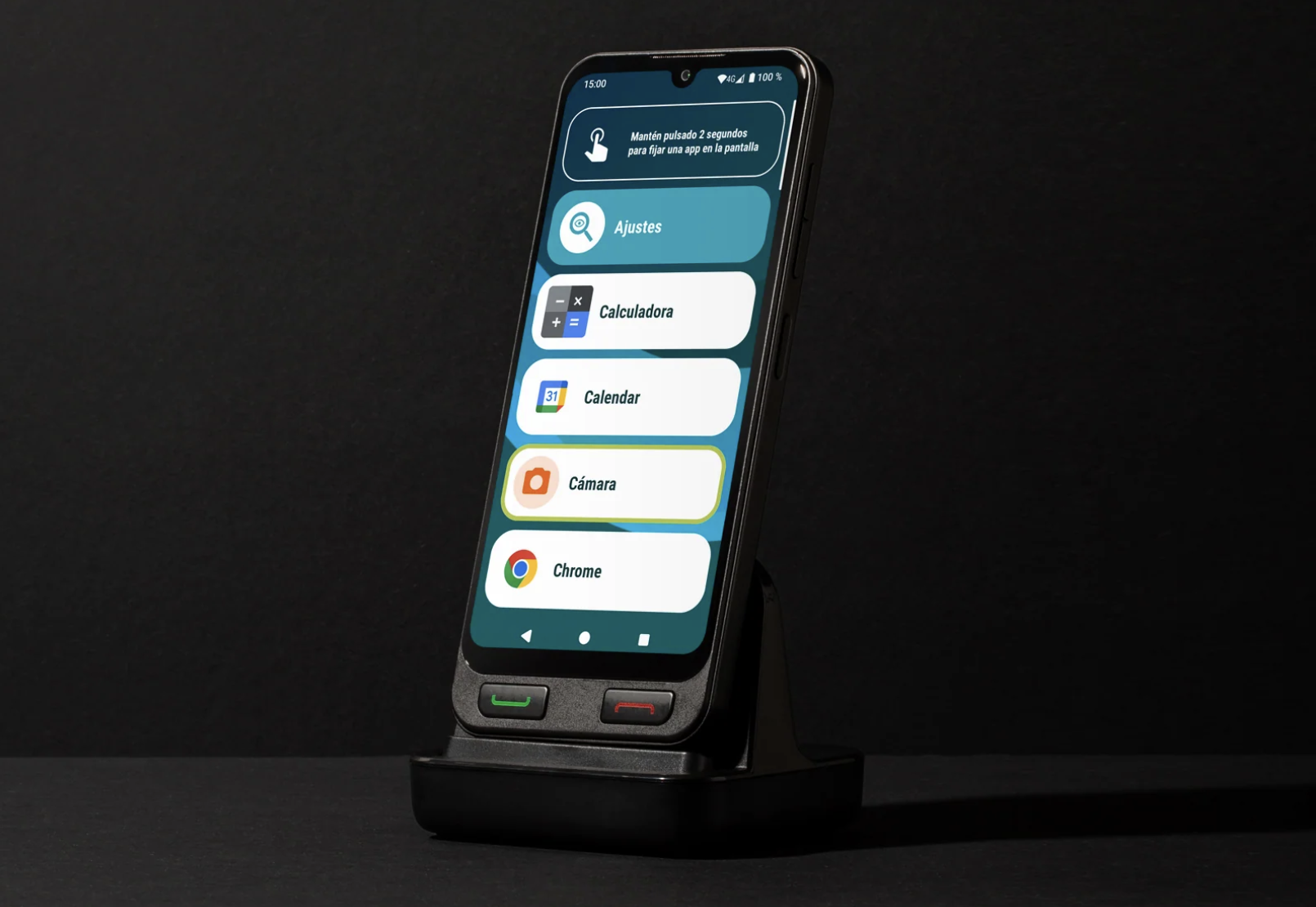 SPC lanza su nuevo teléfono para mayores con gestión remota a través de una app