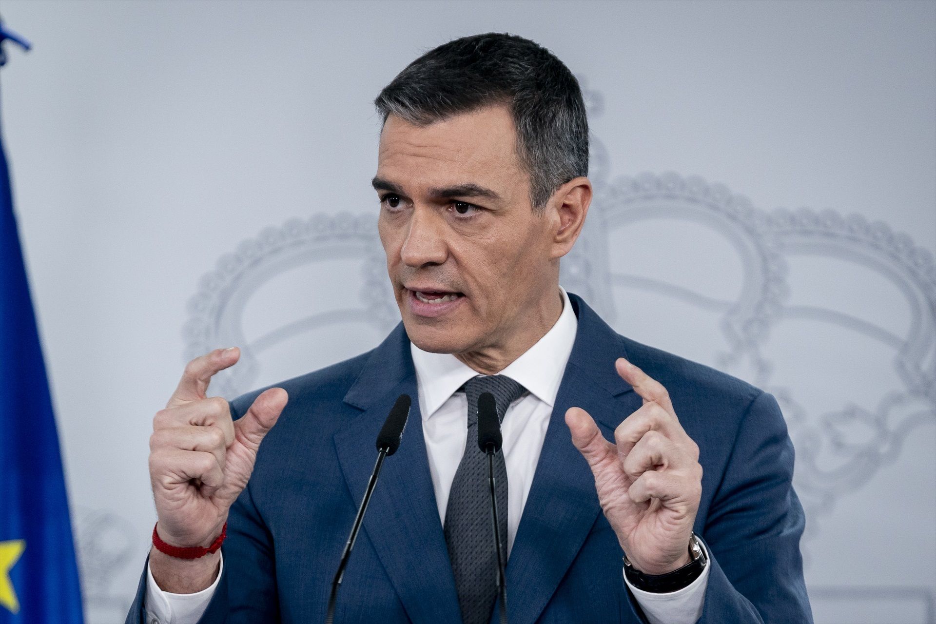 Sánchez anuncia 9 medidas para "detener el genocidio en Gaza", incluido el embargo de armas por ley