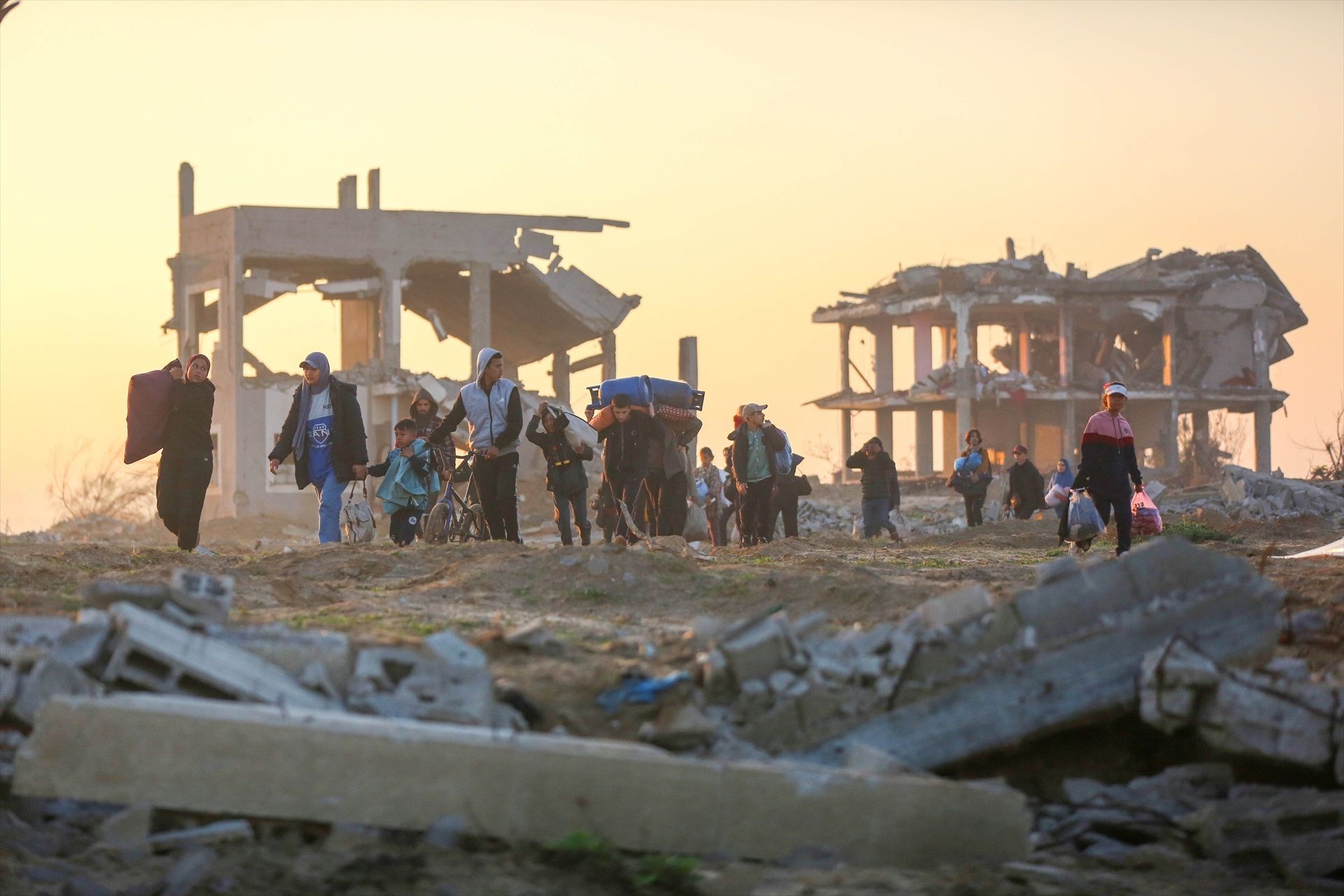 'Gaza a través de sus ojos', la exposición que documenta el día a día de la Franja durante la guerra. Fuente: Europa Press
