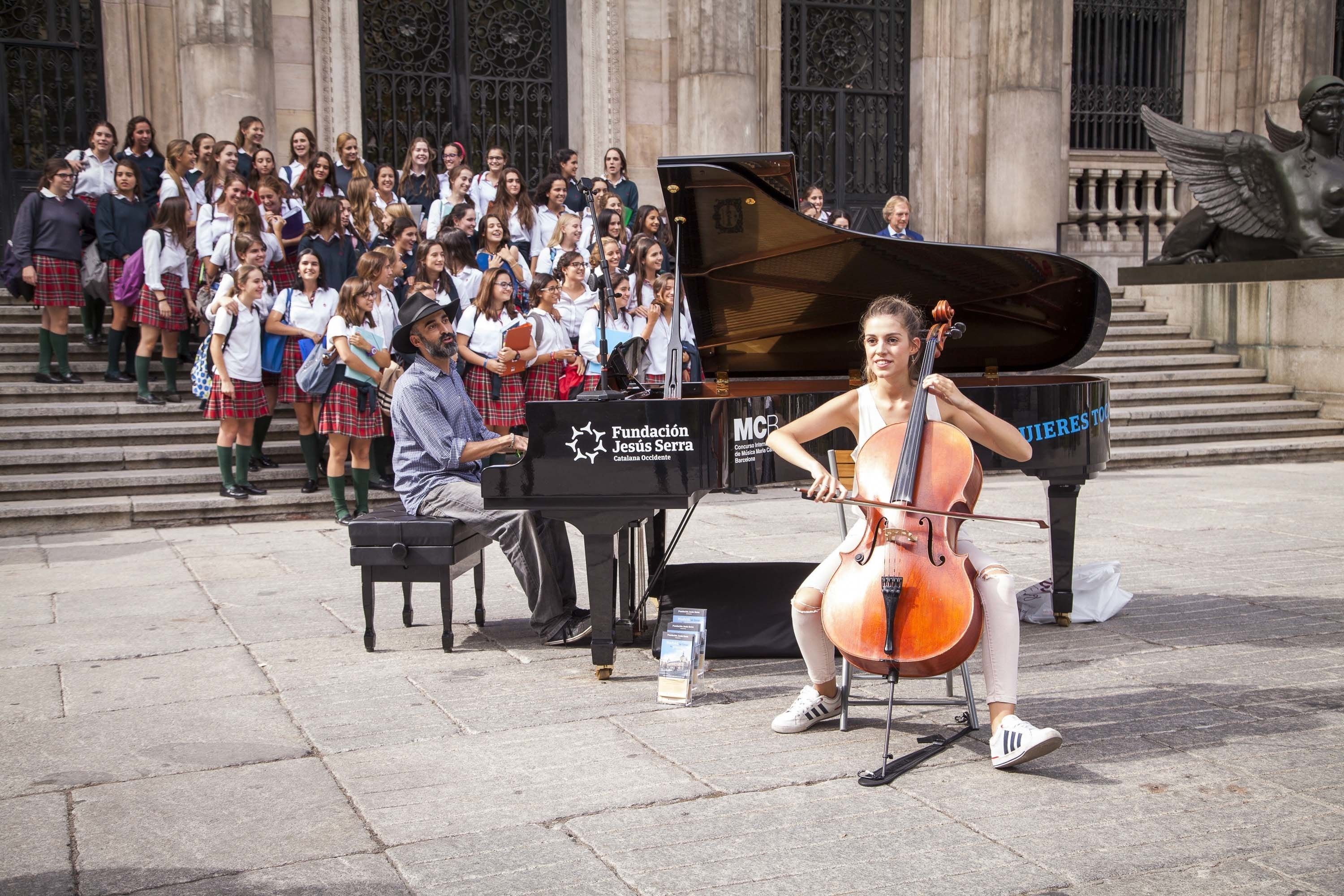 Los pianos de cola vuelven a conquistar las calles de Madrid Los pianos de cola vuelven a conquistar las calles de Madrid