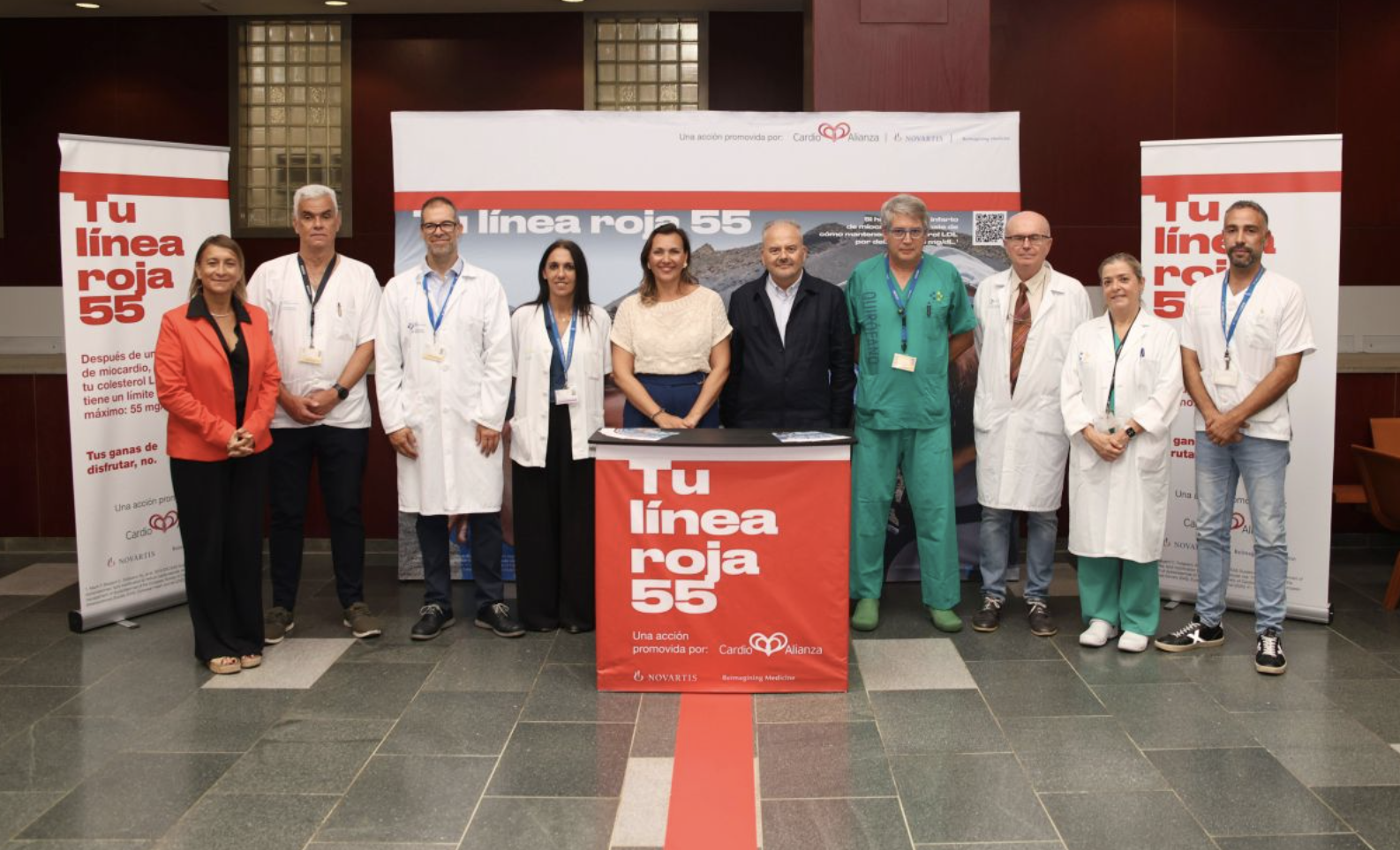 El Hospital Universitario La Candelaria presenta la campaña ‘Tu Línea Roja 55’ 