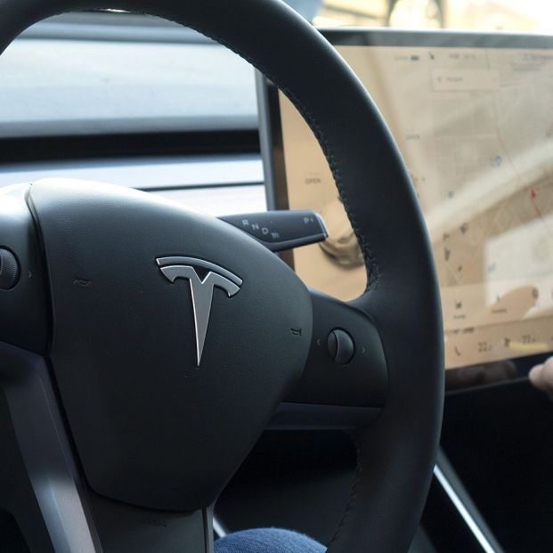 bigstock Tesla Car Russia April    428101802