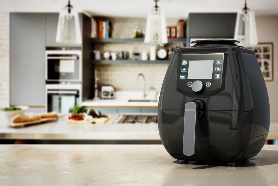 bigstock Air Fryer With Fried Potatoes  476644441