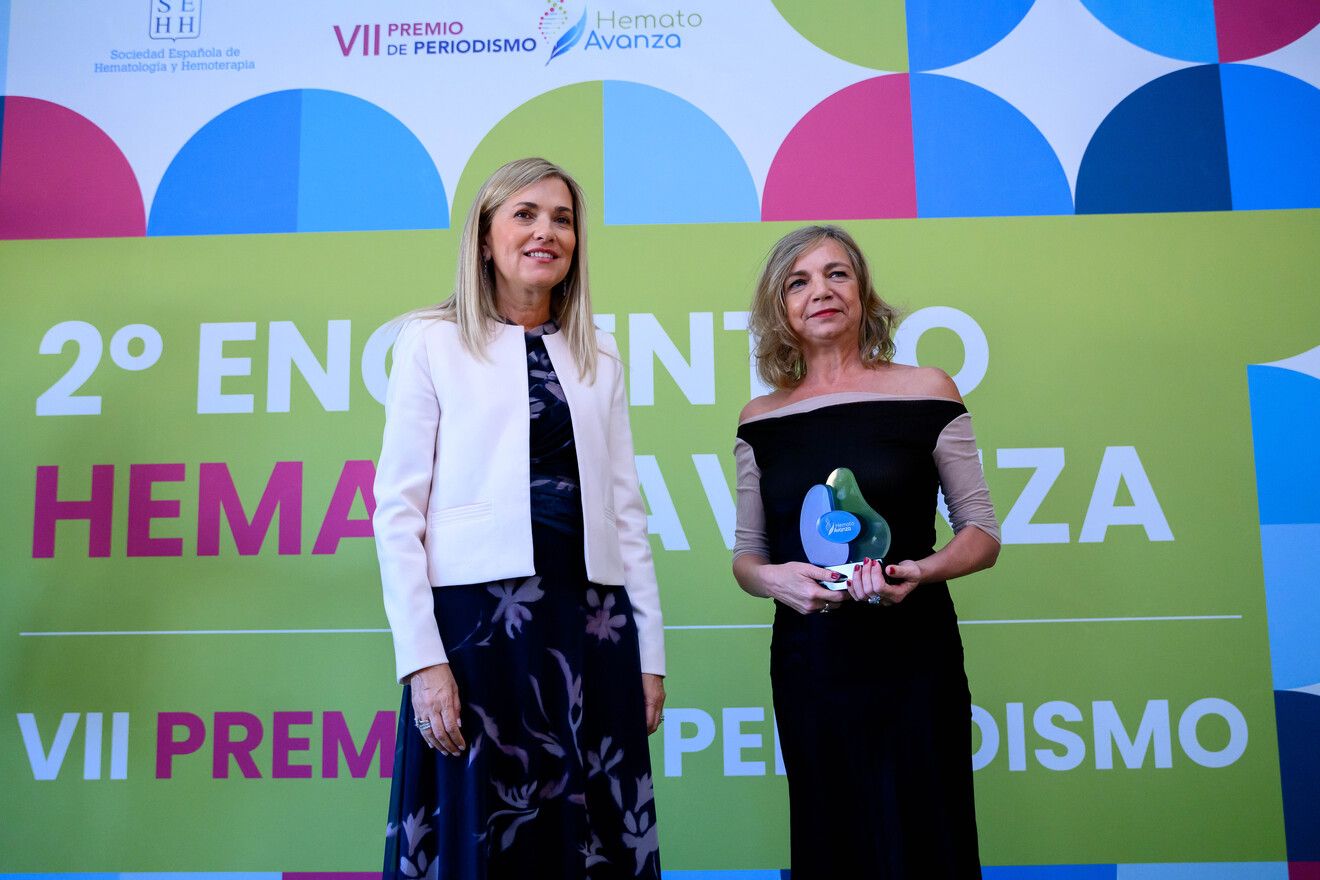 Patricia Matey, periodista de Cuídate + de 65YMÁS, premiada por la SEHH