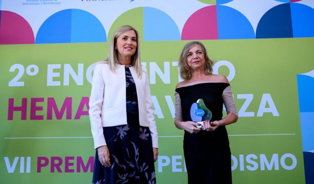 Patricia Matey, periodista de Cuídate + de 65YMÁS, premiada por la SEHH