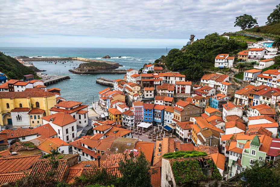 bigstock Cudillero Asturias Spain   390418814