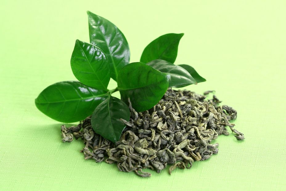 bigstock pile of green tea  herbal med 16763324
