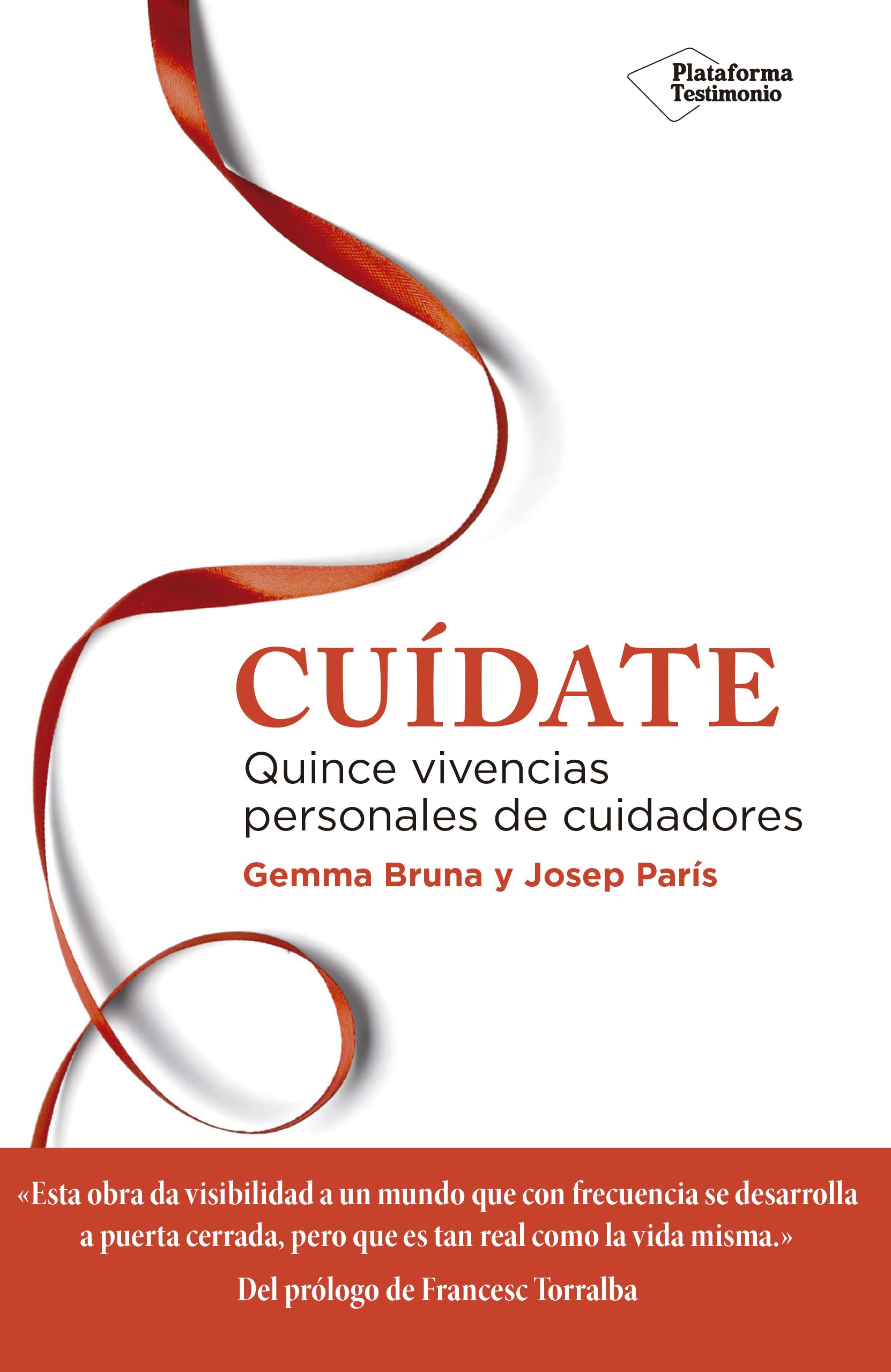  'Cuídate. Quince vivencias personales de cuidadores', historias que dan visibilidad a esta labor