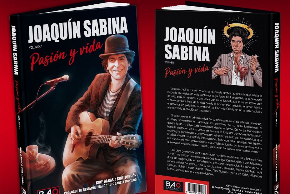 'Joaquín Sabina. Pasión y vida': el nuevo cómic sobre el mítico cantautor ya es una realidad 'Joaquín Sabina. Pasión y vida': el nuevo cómic sobre el mítico cantautor ya es una realidad