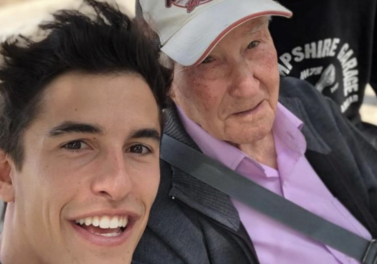 Las lágrimas de Marc Márquez al recordar la promesa a su abuelo