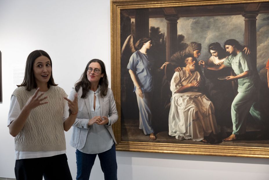 Inauguración de la exposición el 26 de septiembre. Fuente: HelpAge International España. Inauguración de la exposición el 26 de septiembre. Fuente: HelpAge International España.