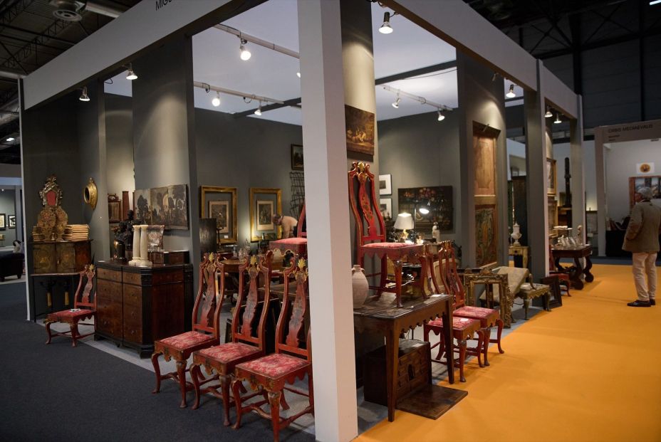 EuropaPress 6361383 varias obras expuestas feriarte 2024 ifema madrid 23 noviembre 2024 madrid