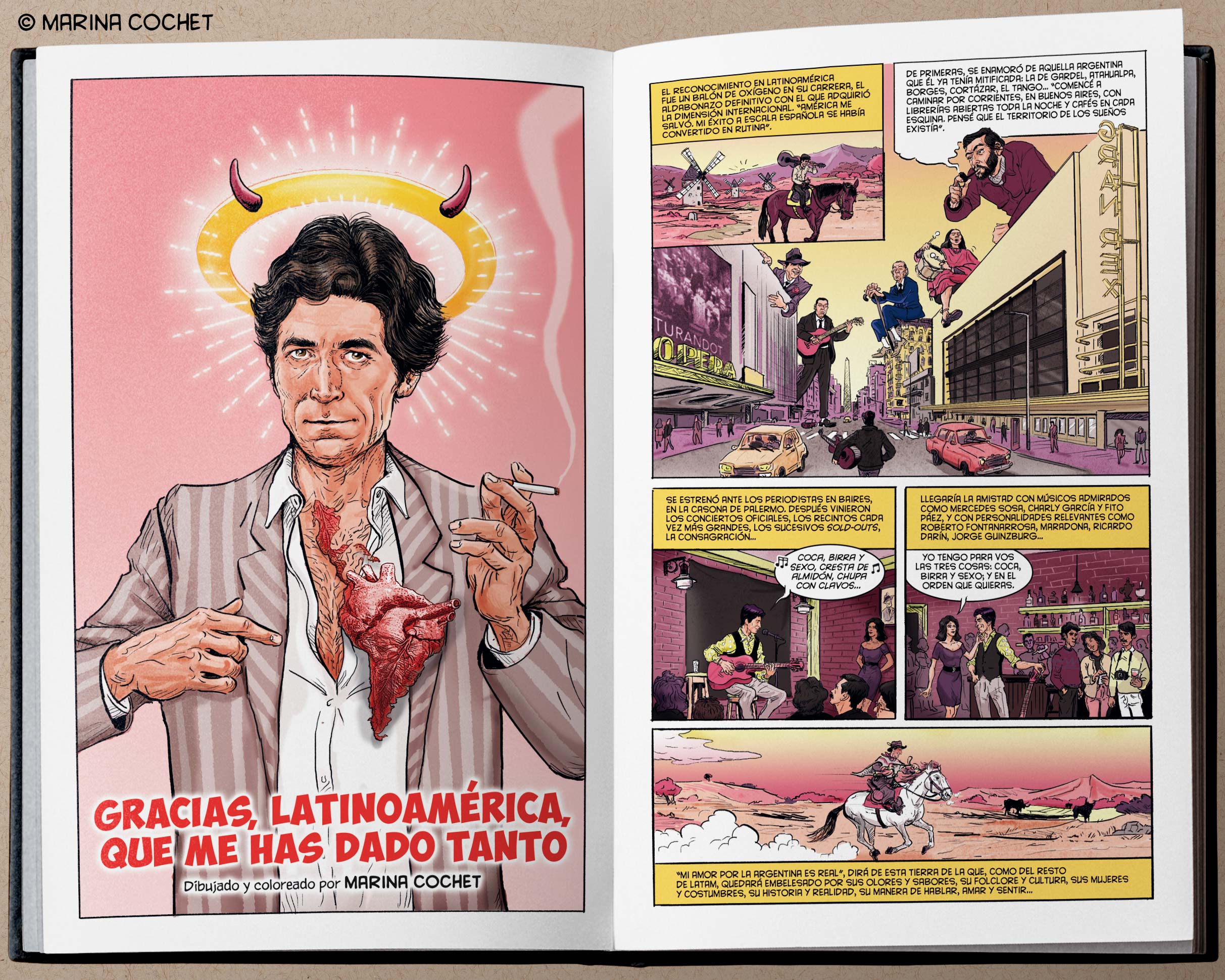 Joaquín Sabina ya tiene su propio cómic