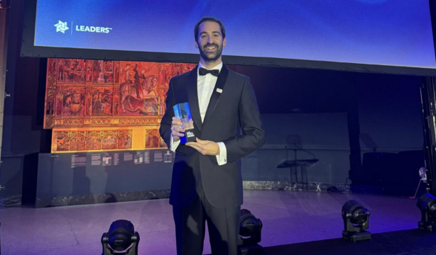 Jaime Blanco, director de la Oficina de Clubes de LALIGA, premiado en los Leaders Under 40