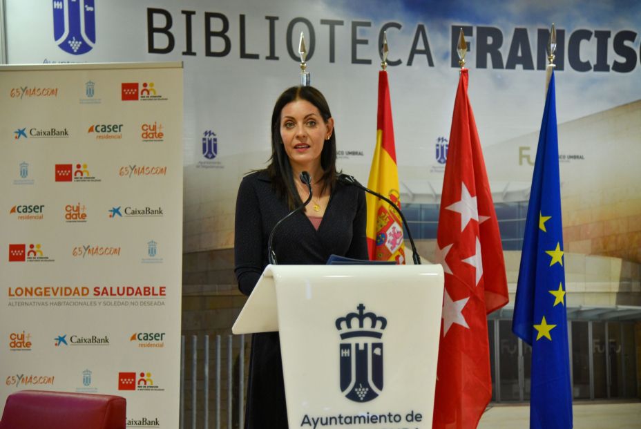 Lola Moreno: "Queremos hacer de Majadahonda una ciudad con soledad cero”. Foto: Agustín Millán