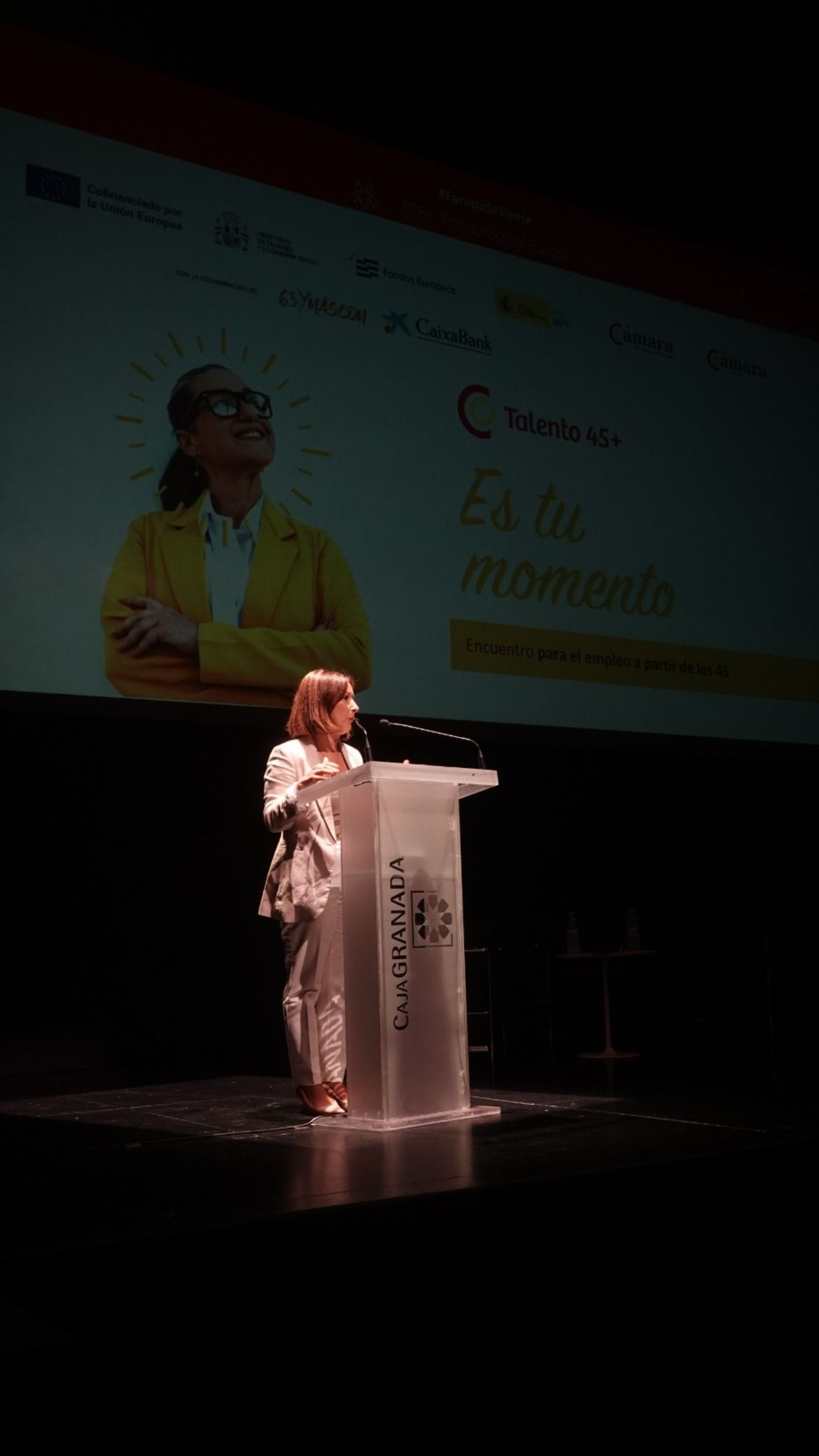 Encarnación González Los mayores de 45 años tenemos ganas de seguir aportando a la sociedad