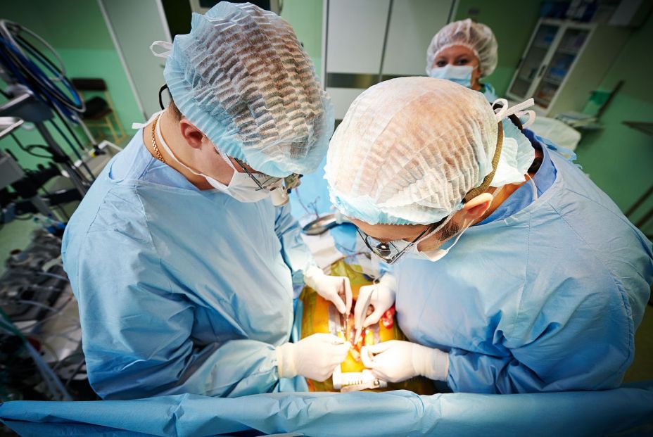 bigstock Team of surgeon in uniform per 64682368