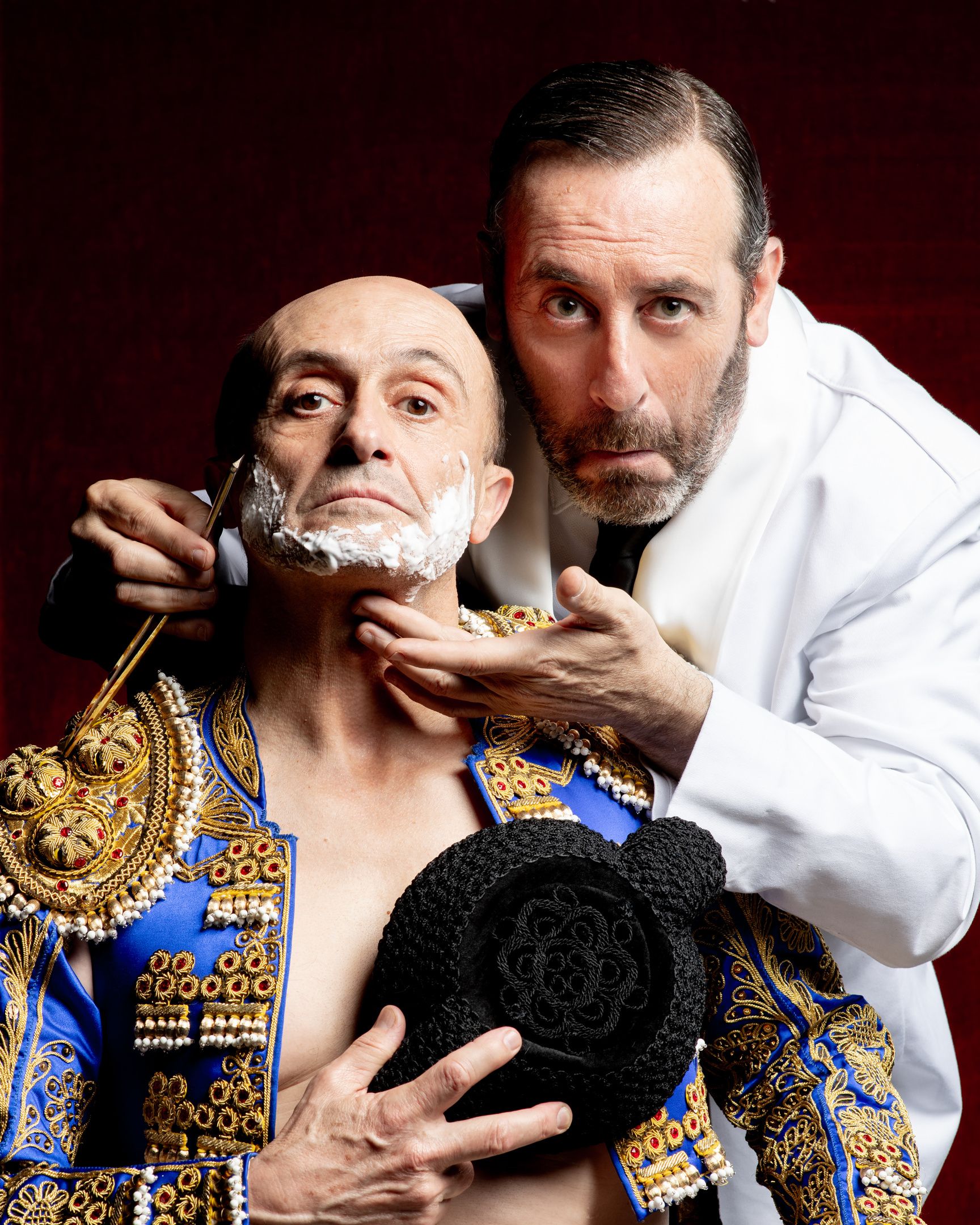 Pepe Viyuela y Antonio Molero llegan a Málaga con 'El barbero de Picasso'. Fuente: Europa Press.