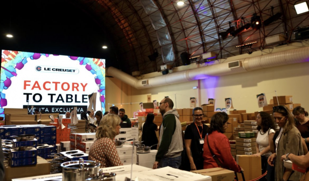 Le Creuset cierra con éxito su primer 'Factory to Table' en Madrid 