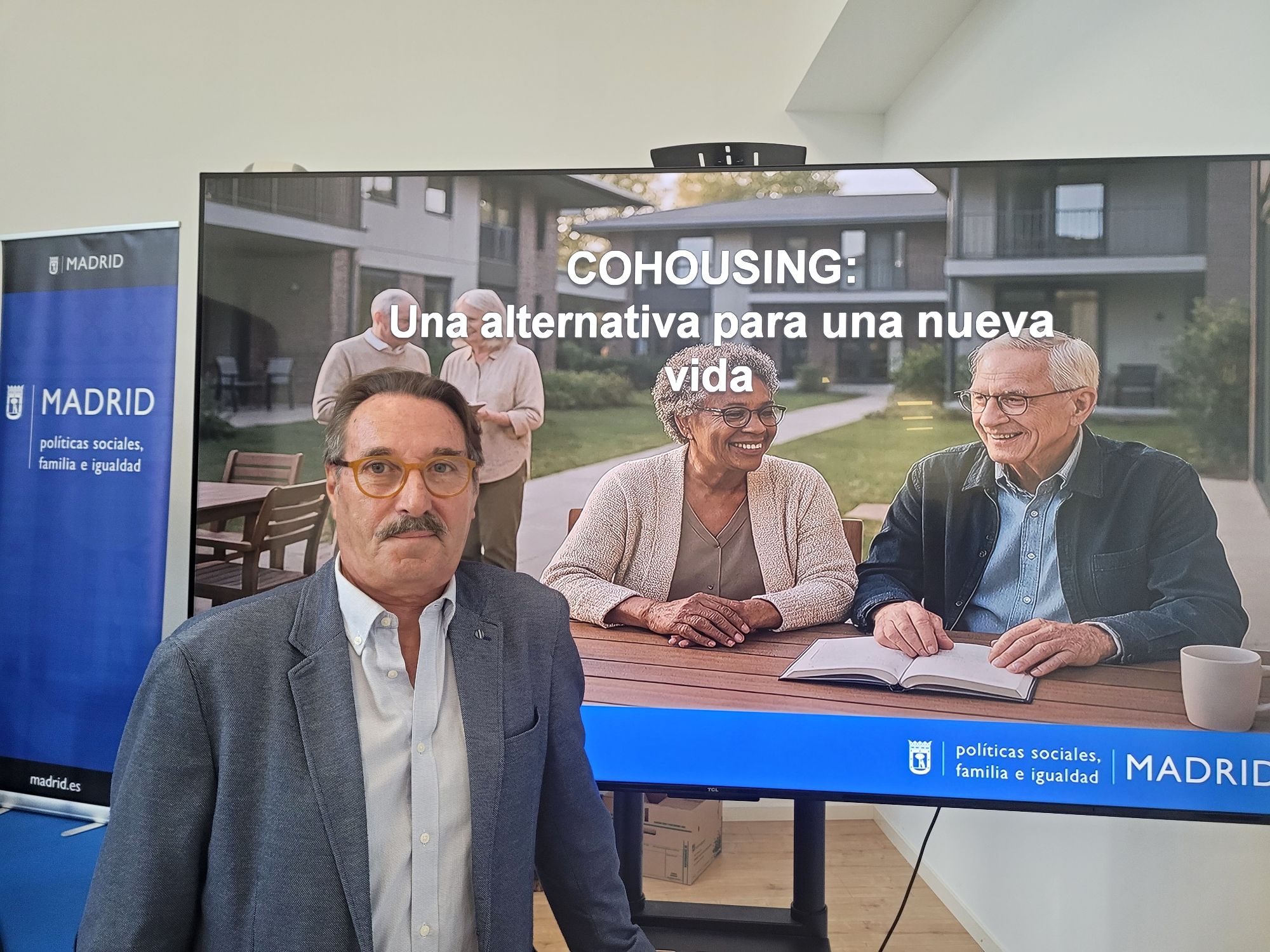 Javier García (65YMÁS): "El cohousing es un modelo contra la soledad que mantiene la autonomía”