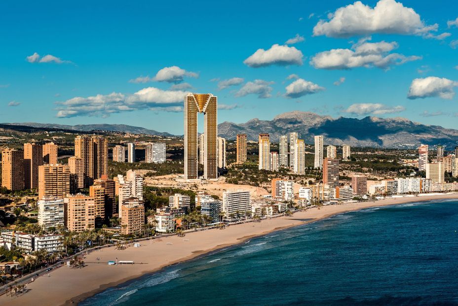 bigstock Coastline Of A Benidorm City 113440433