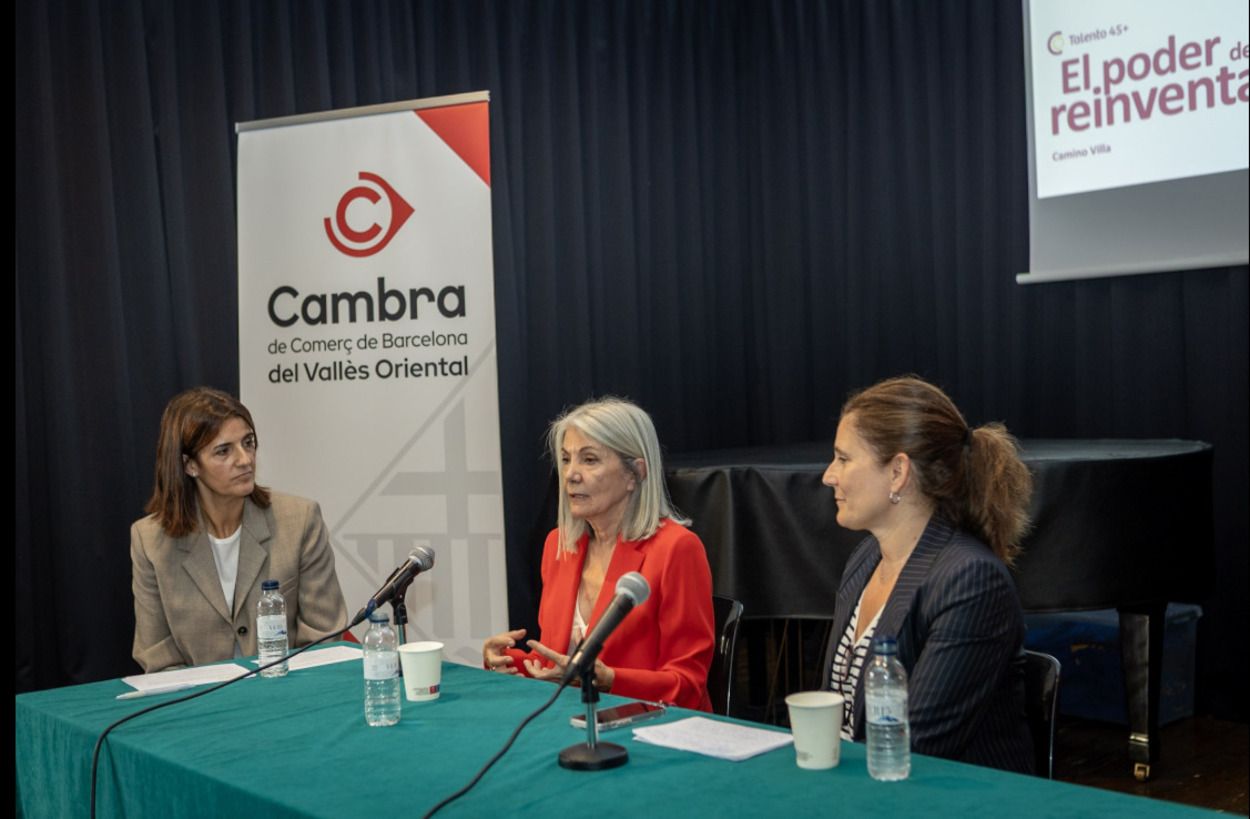 Cámara de Comercio de Barcelona y Camino Villa, a los sénior: "Reinventarse es un acto de coraje"