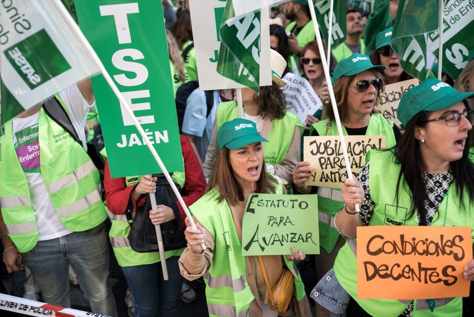 EuropaPress 6994498 personal sanitario concentracion exigir aprobacion nuevo estatuto marco EuropaPress 6994498 personal sanitario concentracion exigir aprobacion nuevo estatuto marco