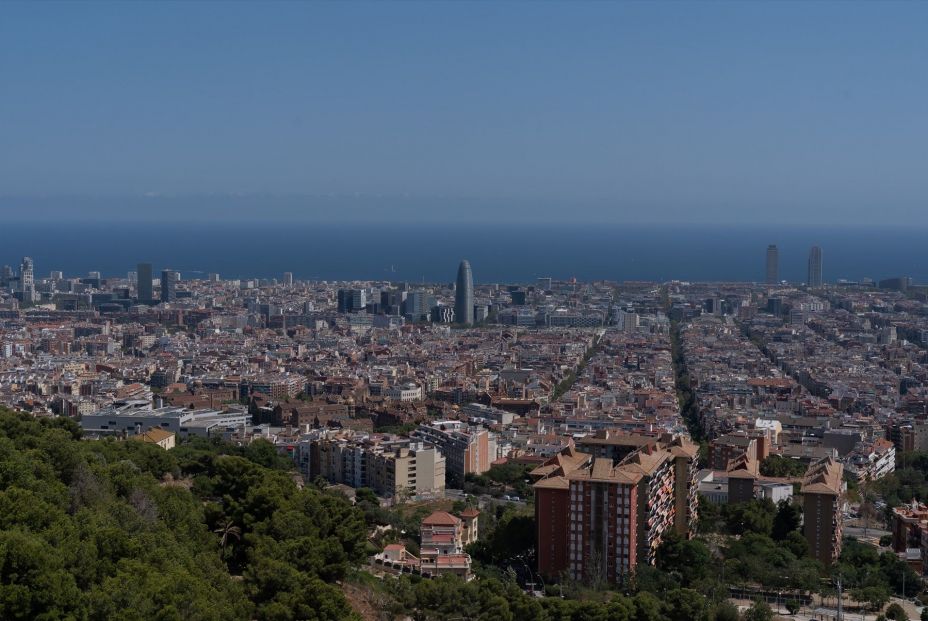 EuropaPress 6137819 vista panoramica barcelona torre glories fondo agosto 2024 barcelona