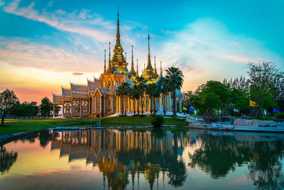bigstock Temple Thailand  Beautiful Th 272136091