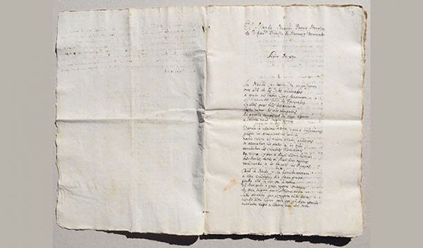 El manuscrito. Fuente: EuropaPress.