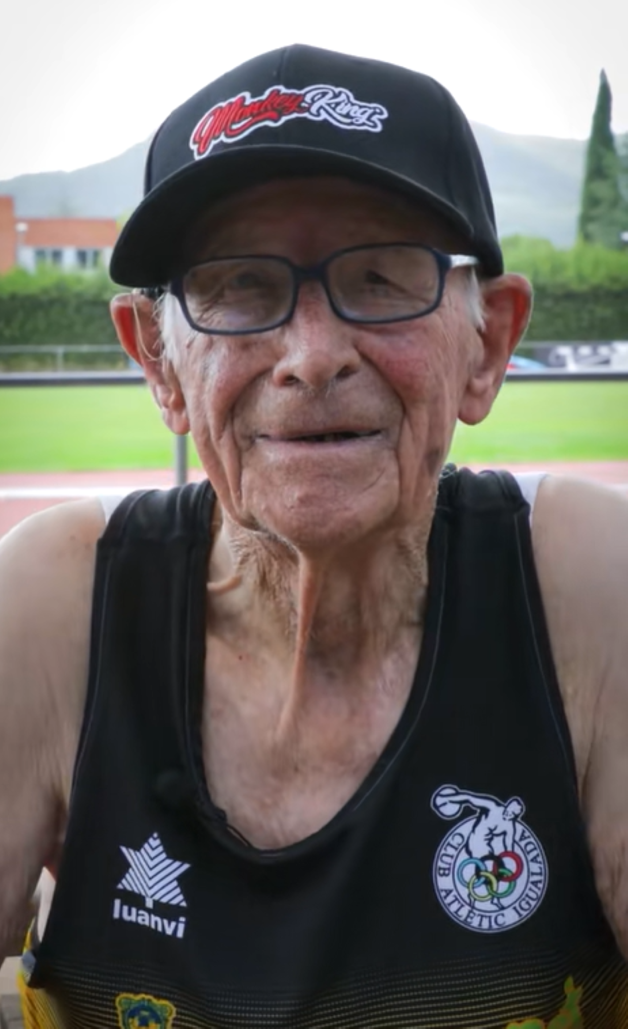 Lluís Marimon tiene 97 años y es el atleta más longevo de Cataluña: "El secreto es moverse"