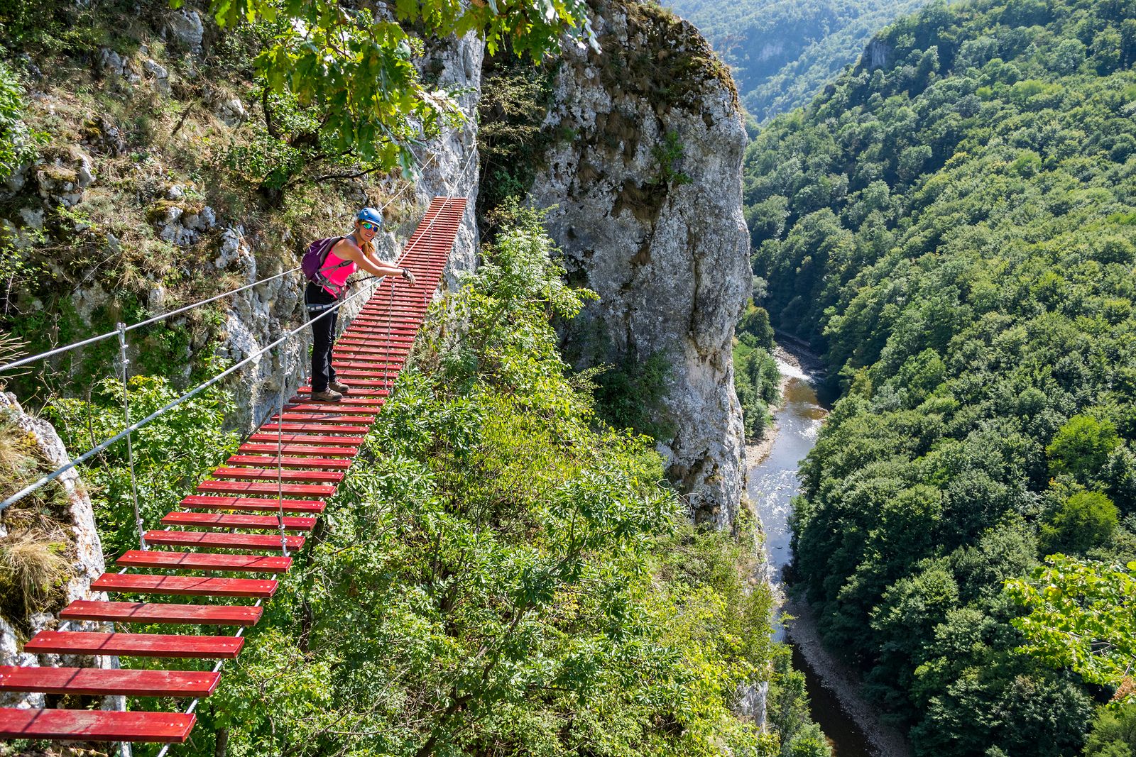 ¿Sabes lo que es una vía ferrata?