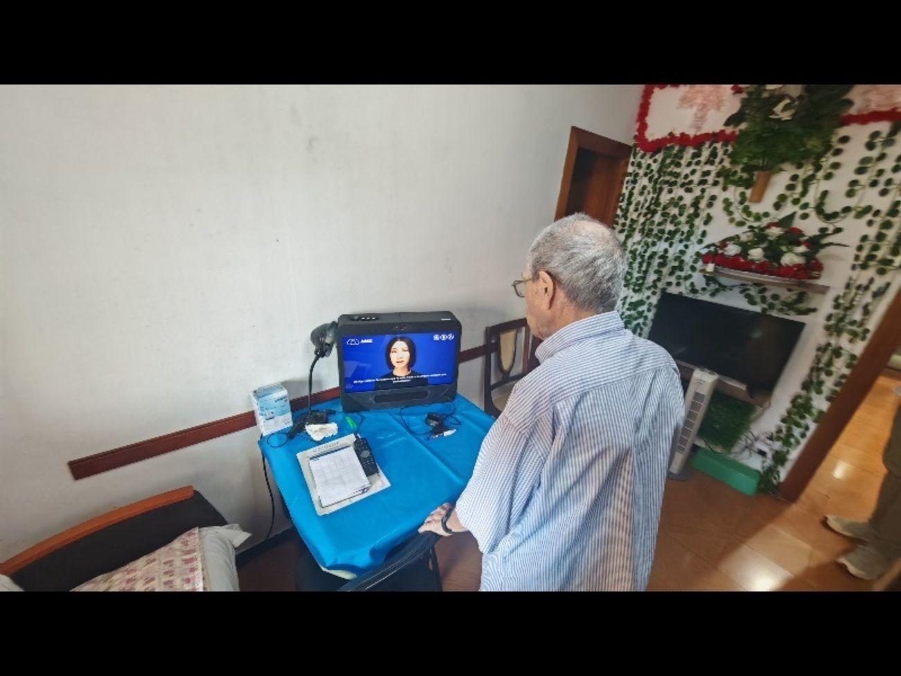 Un nuevo compañero virtual para combatir la soledad de las personas mayores. Fuente: EuropaPress.