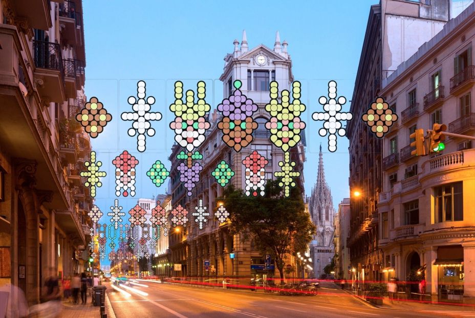 EuropaPress 6812400 imagen virtual luces navidad ayuntamiento colocara via laietana barcelona EuropaPress 6812400 imagen virtual luces navidad ayuntamiento colocara via laietana barcelona