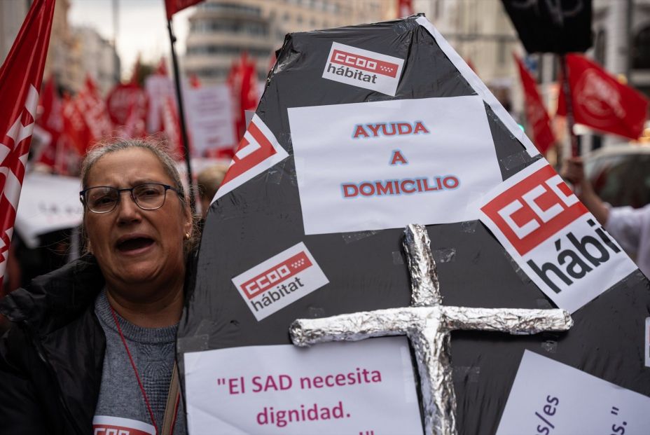 Las trabajadoras de la Ayuda a Domicilio denuncian desprotección por una sentencia del Supremo