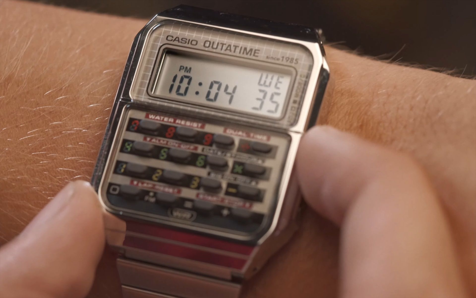 Casio lanza un modelo de reloj inspirado en 'Regreso al futuro' por el 40 aniversario de la saga